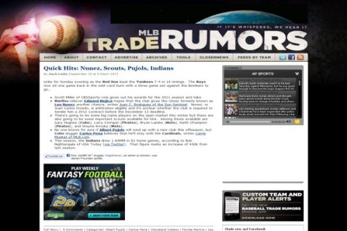 MLB Trade Rumors