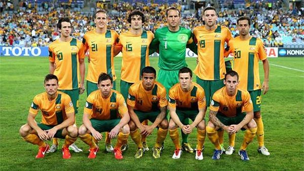 World cup team Australia