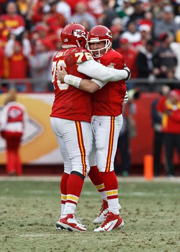 Kansas City Chiefs offensive tackle Branden Albert