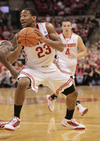 Ohio States guard/forward David Lighty.