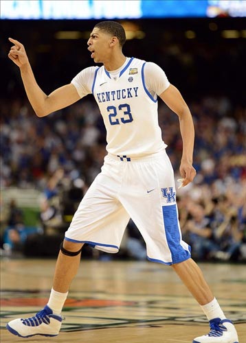 Kentucky Wildcats forward Anthony Davis