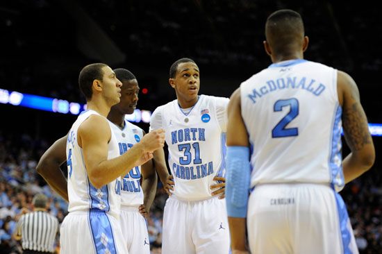 Forward John Henson of the North Carolina