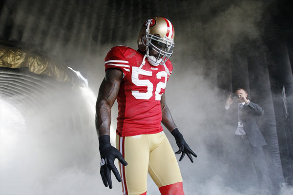 linebacker Patrick Willis