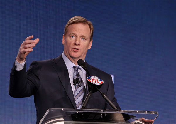 NFL commissioner Roger Goodell