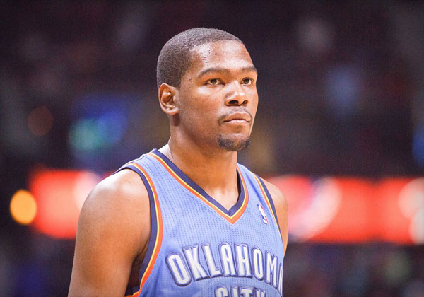 Oklahoma City's Kevin Durant