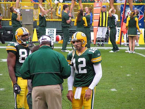 Packers Quarterback Aaron Rogers