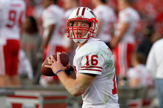 Wisconsin Badgers quarterback Scott Tolzien.