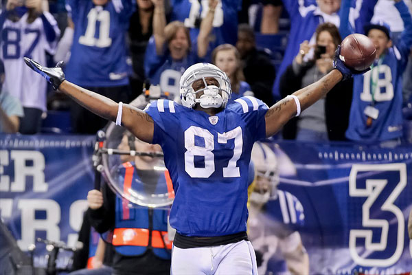 wide receiver Reggie Wayne