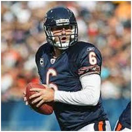 Bears quarterback Jay Cutler